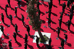 مراسم عزاداری ظهر عاشورای حسینی در آستان مقدس امامزاده صالح(ع) تهران