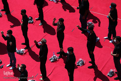 مراسم عزاداری ظهر عاشورای حسینی در آستان مقدس امامزاده صالح(ع) تهران