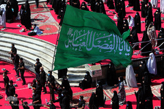 مراسم عزاداری ظهر عاشورای حسینی در آستان مقدس امامزاده صالح(ع) تهران