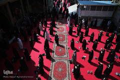 مراسم عزاداری ظهر عاشورای حسینی در آستان مقدس امامزاده صالح(ع) تهران