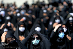 مراسم عزاداری ظهر عاشورای حسینی در آستان مقدس امامزاده صالح(ع) تهران