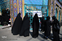 مراسم عزاداری ظهر عاشورای حسینی در آستان مقدس امامزاده صالح(ع) تهران