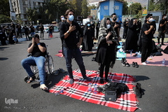 مراسم عزاداری ظهر عاشورای حسینی در آستان مقدس امامزاده صالح(ع) تهران