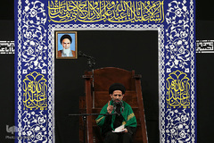 مراسم عزاداری شام غریبان در حسینیه امام خمینی (ره)