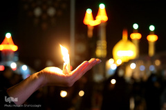 شام غریبان حسینی در جوار کریمه اهل بیت(ع)