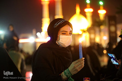 شام غریبان حسینی در جوار کریمه اهل بیت(ع)