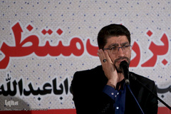 اجتماع بزرگ منتظران «اربعین» در خیمه موکب حضرت علی ابن ابیطالب(ع) منطقه فرهنگی و گردشگری عباس آباد تهران