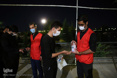 اجتماع بزرگ منتظران «اربعین» در خیمه موکب حضرت علی ابن ابیطالب(ع) منطقه فرهنگی و گردشگری عباس آباد تهران