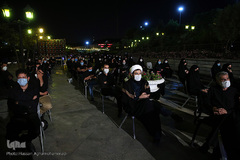 اجتماع بزرگ منتظران «اربعین» در خیمه موکب حضرت علی ابن ابیطالب(ع) منطقه فرهنگی و گردشگری عباس آباد تهران