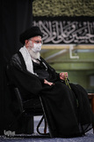 آخرین شب عزاداری حضرت اباعبدالله الحسین(ع) در حسینیه امام خمینی(ره) با حضور رهبر معظم انقلاب اسلامی