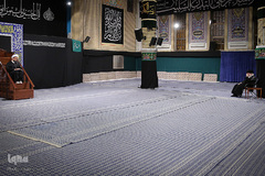 آخرین شب عزاداری حضرت اباعبدالله الحسین(ع) در حسینیه امام خمینی(ره) با حضور رهبر معظم انقلاب اسلامی
