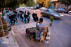 برپایی روضه خیابانی در محلات