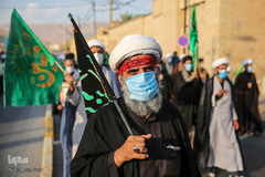 مراسم عزاداری سومین روز شهادت اباعبدالله الحسین(ع) در شیراز