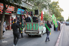 مراسم عزاداری سومین روز شهادت اباعبدالله الحسین(ع) در شیراز