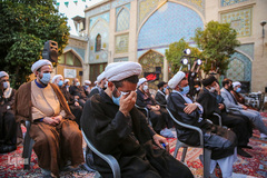 مراسم عزاداری سومین روز شهادت اباعبدالله الحسین(ع) در شیراز