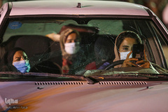 شب های محرم در هیئت خودرویی شیراز