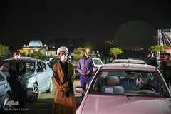 شب های محرم در هیئت خودرویی شیراز