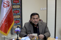 حمیدرضا مقدم‌فر، مشاور فرهنگی و رسانه ای سپاه پاسداران در نشست هم اندیشی بایسته های تبلیغی و فرهنگی مسابقات بین المللی قرآن کریم در ایکنا