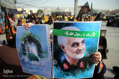 تجمع اعتراضی مردم تهران در محکومیت اهانت به پیامبر گرامی اسلام(ص) در میدان امام حسین(ع) 