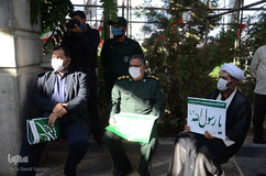 تجمع اعتراضی مردم تبریز در محکومیت اهانت نشریه فرانسوی به پیامبر گرامی اسلام(ص)