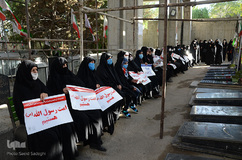 تجمع اعتراضی مردم تبریز در محکومیت اهانت نشریه فرانسوی به پیامبر گرامی اسلام(ص)