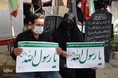 تجمع اعتراضی مردم تبریز در محکومیت اهانت نشریه فرانسوی به پیامبر گرامی اسلام(ص)