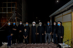 هیئت بقیة‌الله که هرساله در مسجد برگزار می‌شد، اولین سالی است که در خانه برگزار می‌شود. امسال هیئت و عزاداران در منزل احمد بابایی، یکی از اعضای هیئت، برگزار شد
