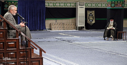 مراسم عزاداری شهادت امام سجاد (ع) در حسینیه امام خمینی(ره)