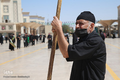 قم در عزای امام زین‌العابدین(ع)