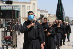 قم در عزای امام زین‌العابدین(ع)