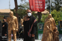 قم در عزای امام زین‌العابدین(ع)