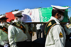 تشییع شهید مدافع امنیت در تبریز