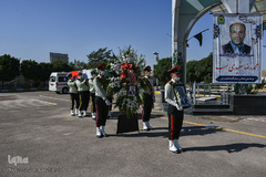 تشییع شهید مدافع امنیت در تبریز