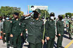 تشییع شهید مدافع امنیت در تبریز