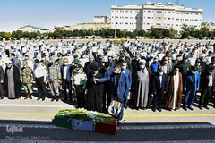 تشییع شهید مدافع امنیت در تبریز