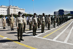 تشییع شهید مدافع امنیت در تبریز