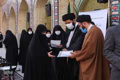 مراسم اختتامیه و تجلیل از حافظان کل موسسه جامعة‌القرآن کریم واهل البیت علیه‌السلام