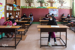 فاصله گذاری اجتماعی در مدارس صبح رویش