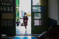 اینجا مدرسه تنها مکان امن و آرام زندگی بچه‌هاست.