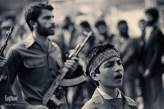 ۸سال حماسه/ اعزام نیروهای داوطلب به جبهه ها