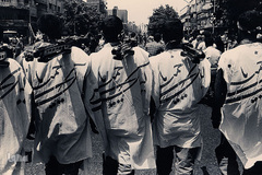 ۸سال حماسه/ اعزام نیروهای داوطلب به جبهه ها