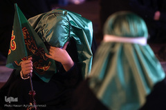 مراسم بزرگ‌ترین سفره نذری حضرت رقیه(س) در میدان آیینی امام حسین(ع)