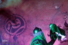 مراسم بزرگ‌ترین سفره نذری حضرت رقیه(س) در میدان آیینی امام حسین(ع)