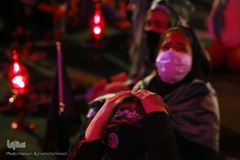 مراسم بزرگ‌ترین سفره نذری حضرت رقیه(س) در میدان آیینی امام حسین(ع)