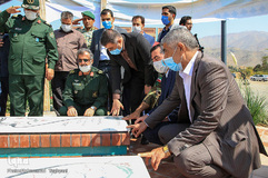 افتتاح فاز اول باغ موزه دفاع مقدس البرز