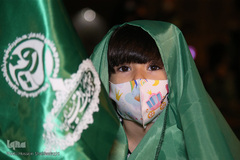 بزرگ‌ترین سفره نذری حضرت رقیه(س) در جوار حرم مطهر حضرت معصومه(س)