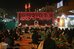 بزرگ‌ترین سفره نذری حضرت رقیه(س) در جوار حرم مطهر حضرت معصومه(س)