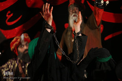 بزرگ‌ترین سفره نذری حضرت رقیه(س) در جوار حرم مطهر حضرت معصومه(س)