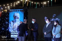 مراسم اختتامیه شانزدهمین جشنواره بین‌المللی فیلم «مقاومت» در باغ موزه دفاع مقدس