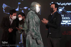 مراسم اختتامیه شانزدهمین جشنواره بین‌المللی فیلم «مقاومت» در باغ موزه دفاع مقدس